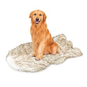 Luxury Faux Fur 5 Inches Thick Super Soft Memory Foam Dog Bed With Soft Removable Orthopedic Dog Bed Cover And Waterproof Liner (Option: 5inches)